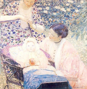 印象派の女性たち フレデリック・カール・フリーセケ Oil Paintings